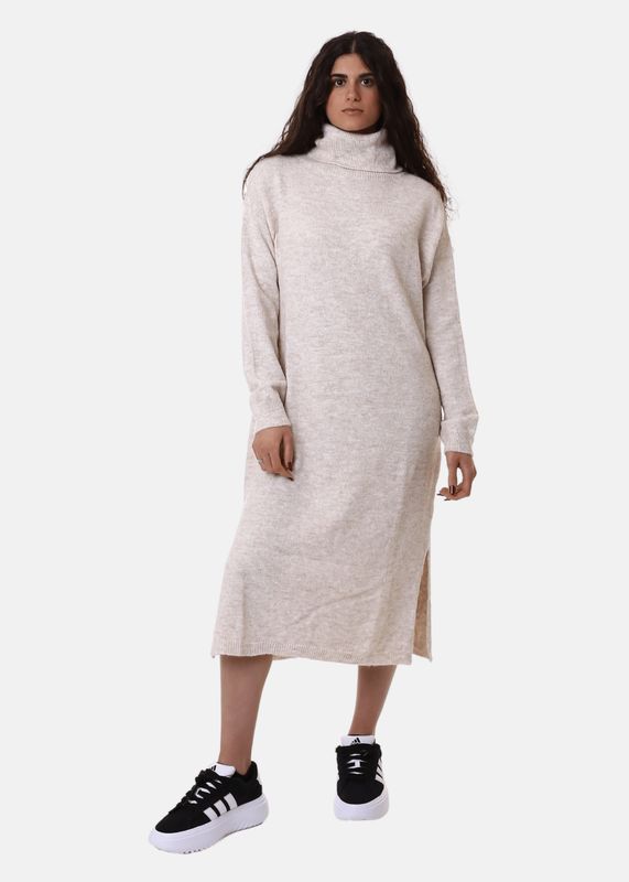 BSB Knitted Dress Beige Melange