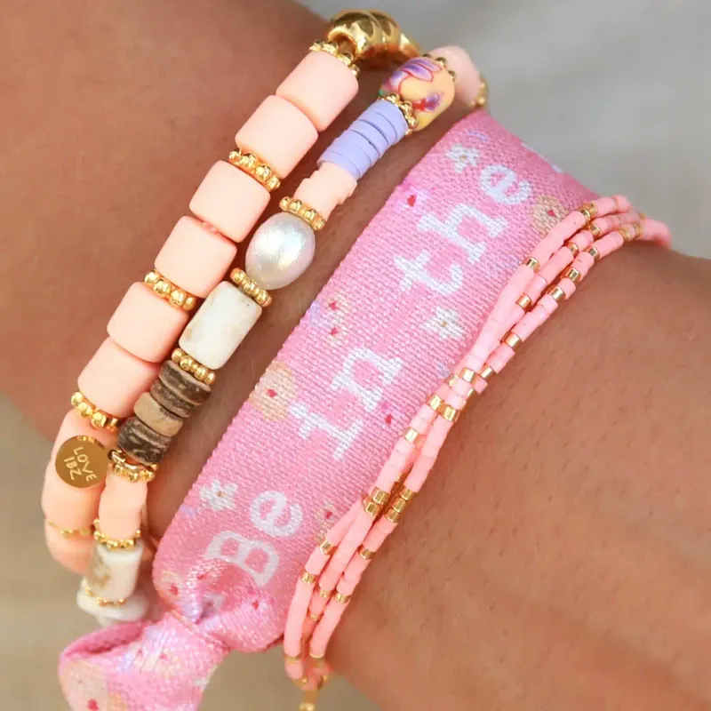 Love Ibiza Dolce Bracelet Peach