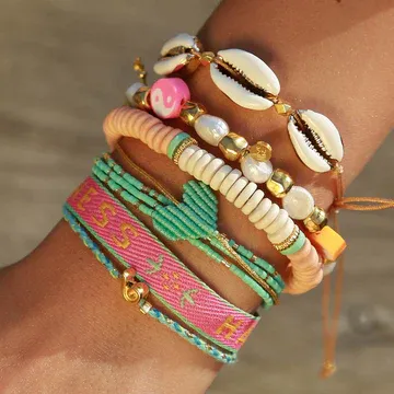 Love Ibiza Maiao Bracelet Gold Peach