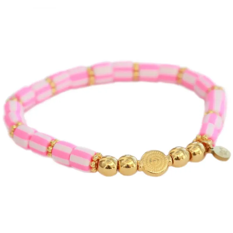 Love Ibiza Dolce Rivièra Bracelet Hot Pink