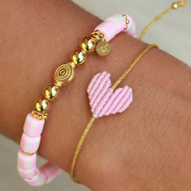 Love Ibiza Dolce Rivièra Bracelet Soft Pink