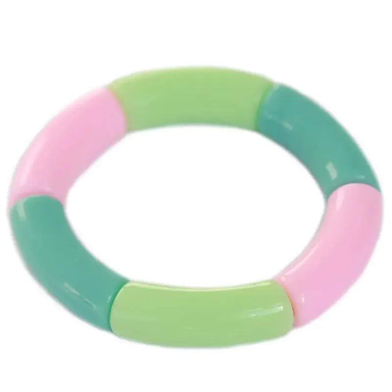 Love Ibiza Penne Bracelet Green Pink