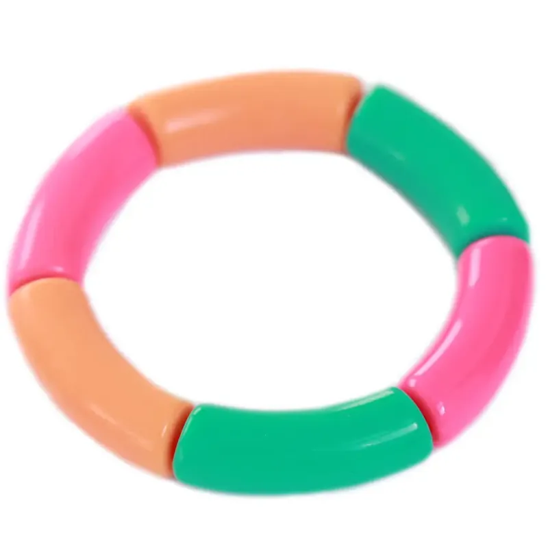 Love Ibiza Penne Bracelet Green Orange Pink