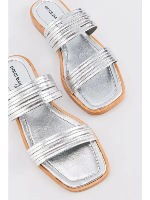 Bons Baisers Danaé Sandals Silver