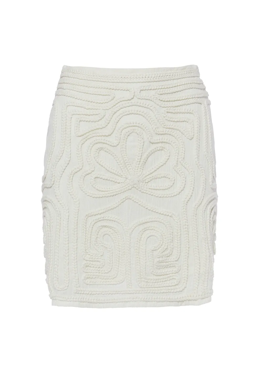 BSB Skirt Linen Cotton Off White