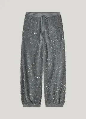 Summum Sequins Pants Cloud