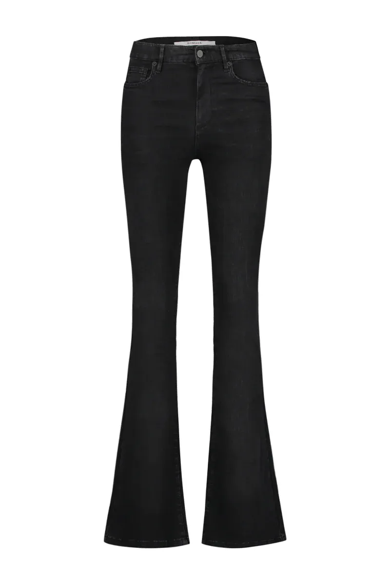 Homage Jane Flared Jeans Black