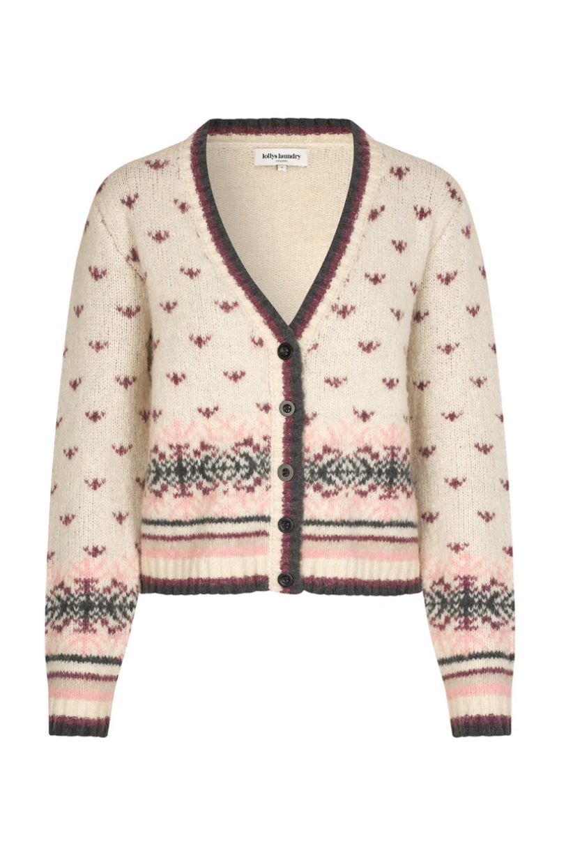Lollys Laundry Nina Cardigan Creme