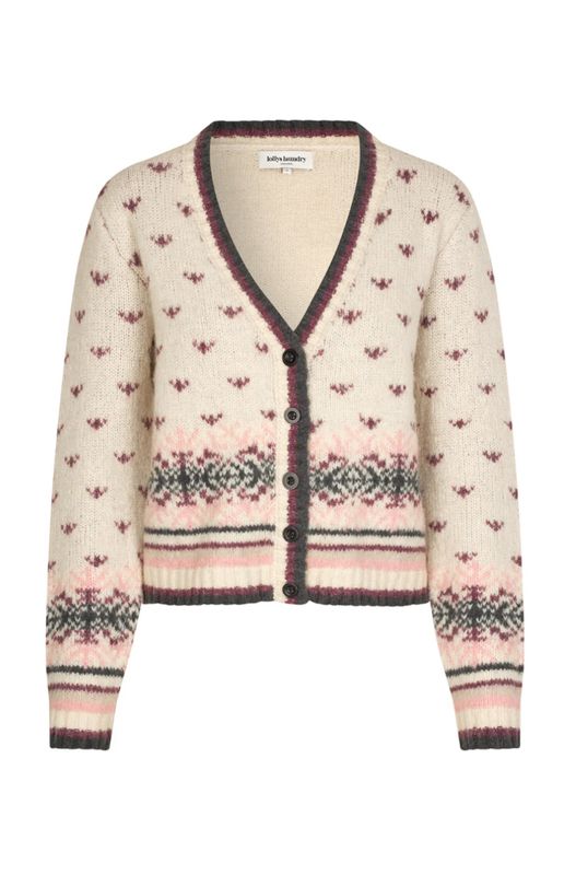 Lollys Laundry Nina Cardigan Creme