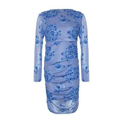 Noella Kylo Dress Print Blue