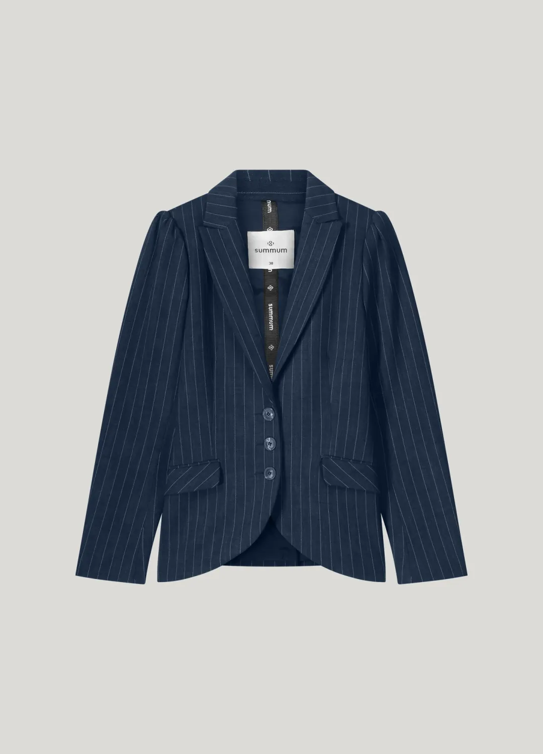 Summum Blazer Pinstripe Midnight Blue