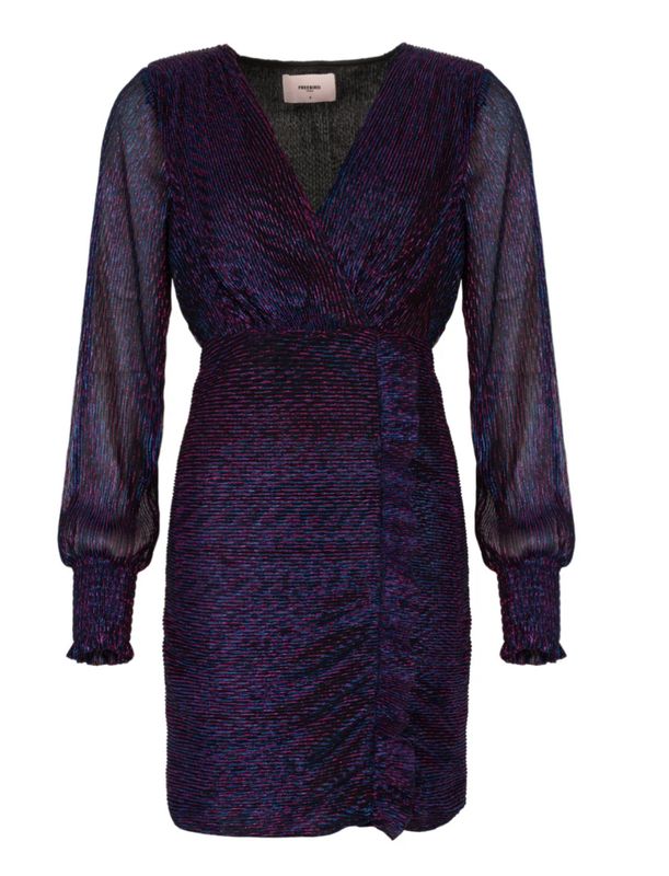 Freebird Dennie Dress Pink Blue