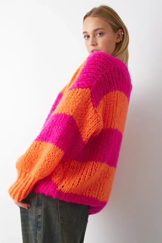 Noella Fora Knit Orange Pink