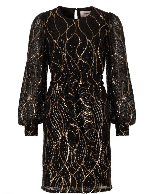 Freebird Dimphey Dress Golden Brown