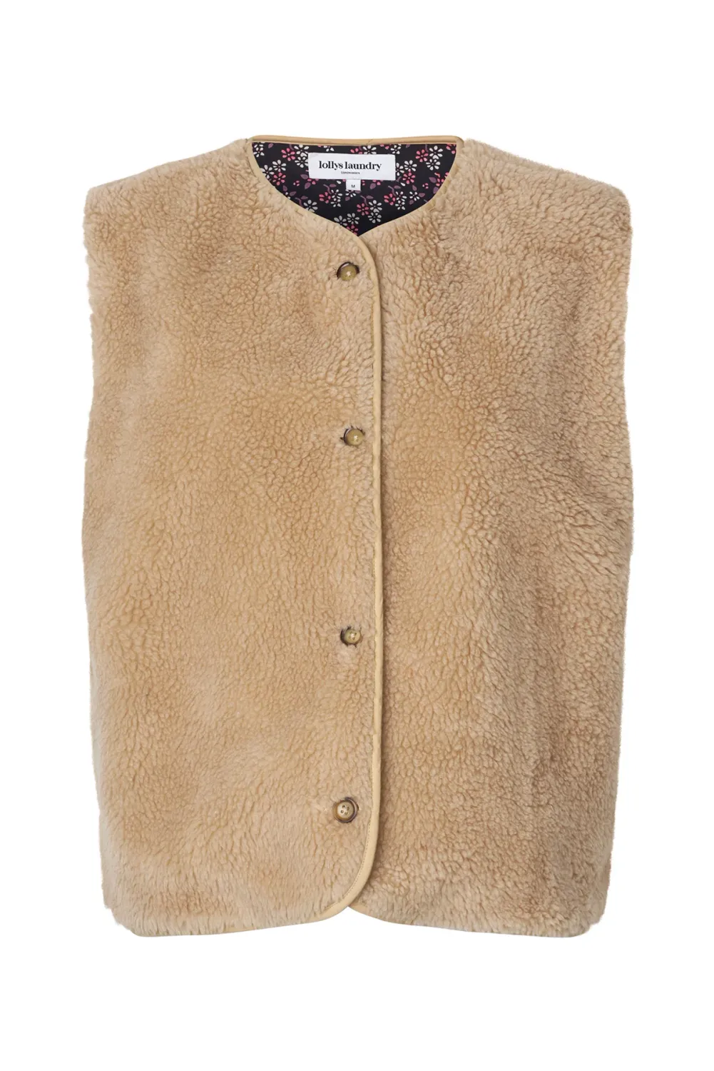 Lollys Laundry Jace Vest Sand