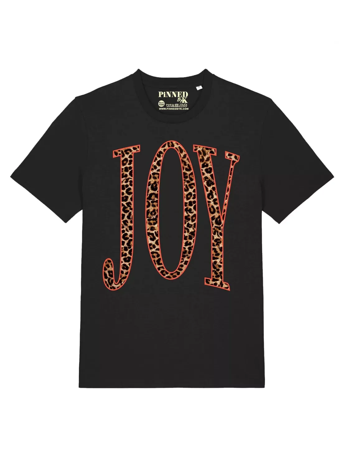 Pinned Joy T-shirt Black