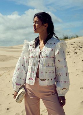 Noella Skye Jacket White