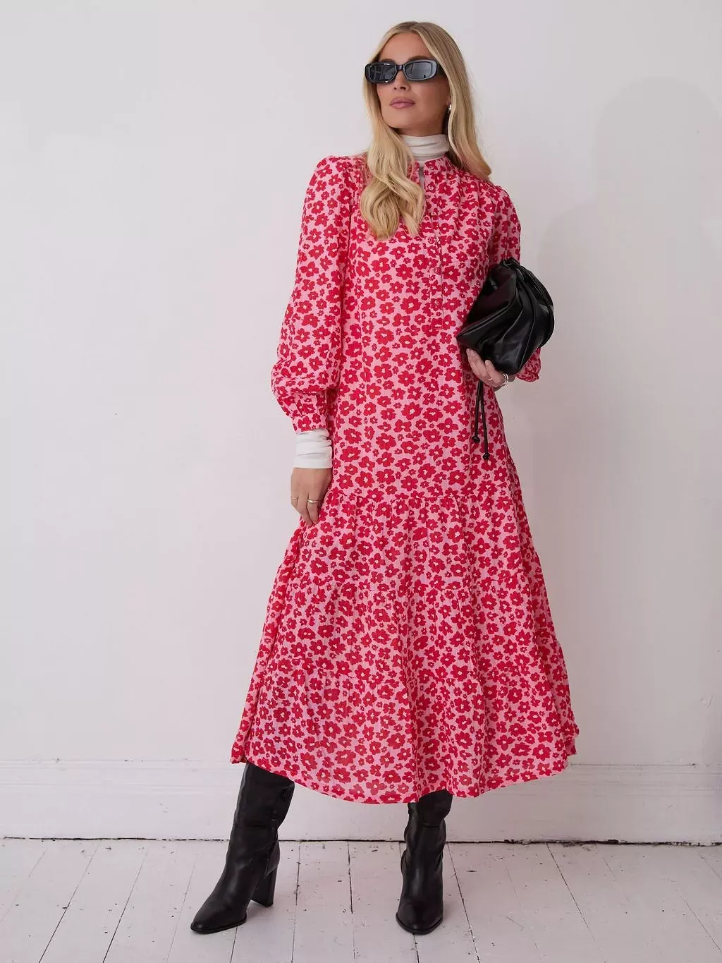Fika Joni Dress Pink
