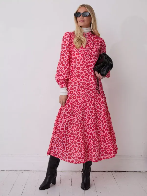 Fika Joni Dress Pink