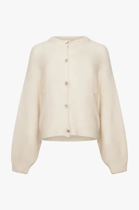 Noella Kae Knit Cardigan Ecru