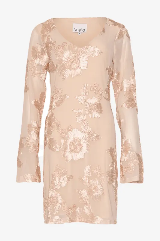 Noella Joanette Dress Ecru
