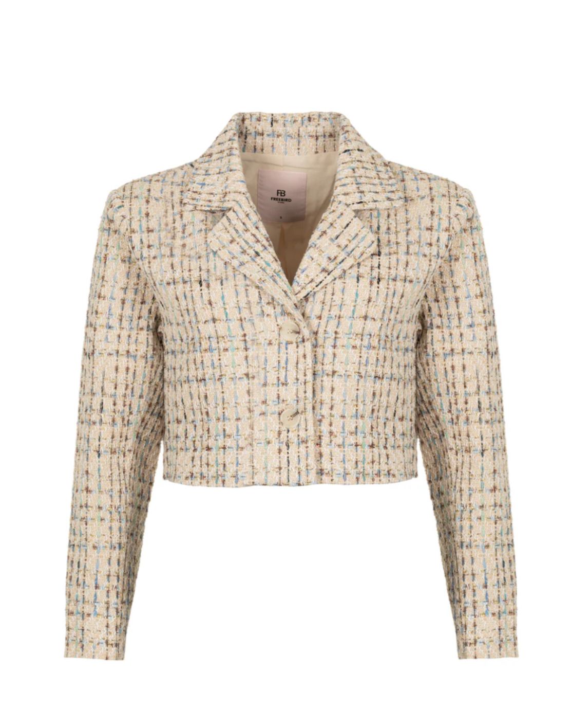 Freebird Lorijn Boucle Blazer Beige