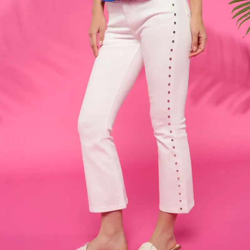Minueto Cameo Jeans White