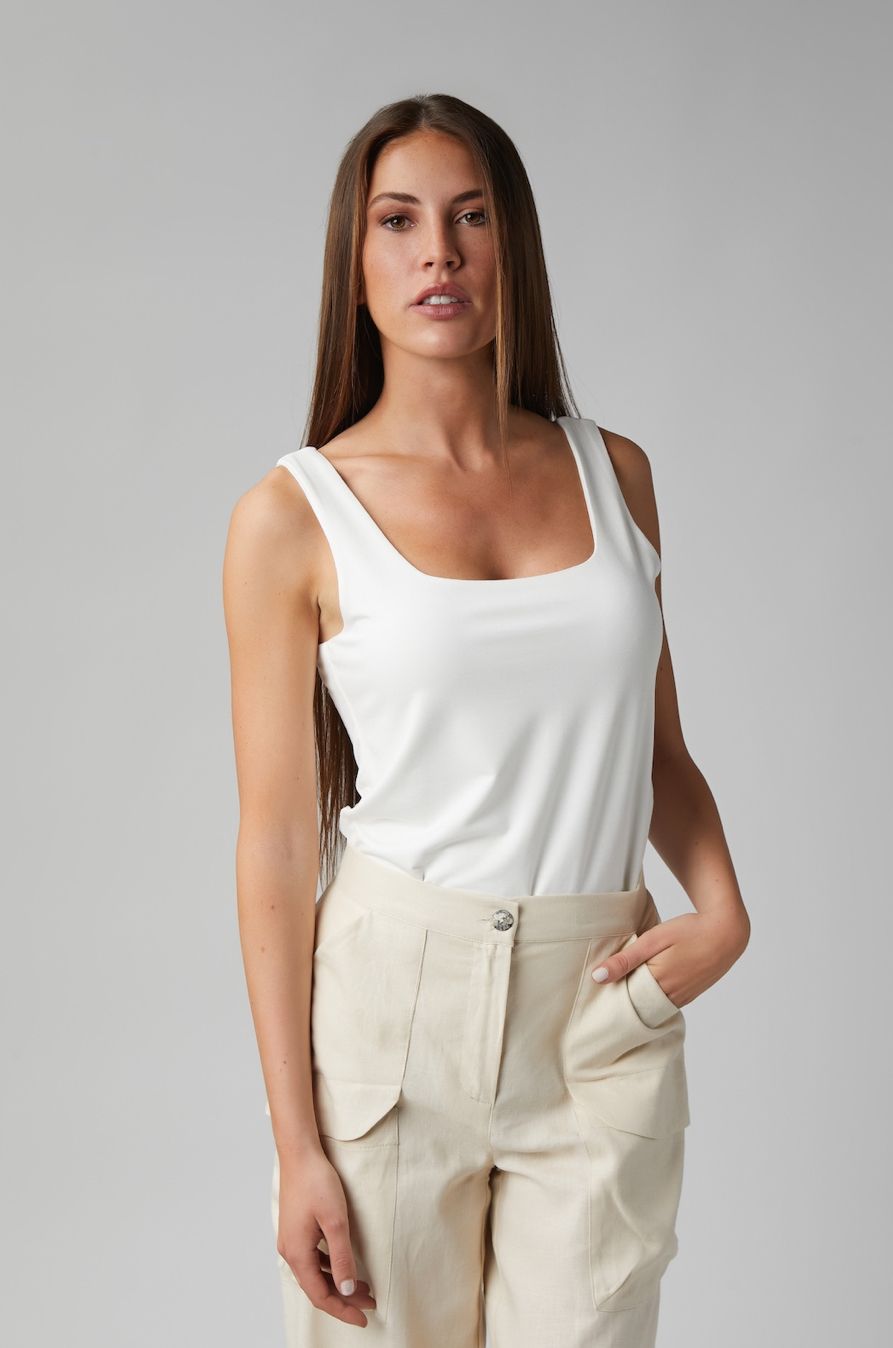 Vicolo Basic Top White