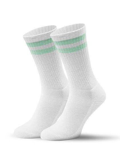 Pinned Sportive Socks Mint Stripe
