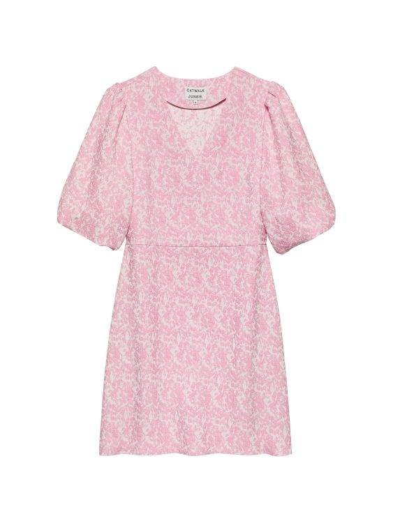 Catwalk Junkie Jacquard Dress Pink
