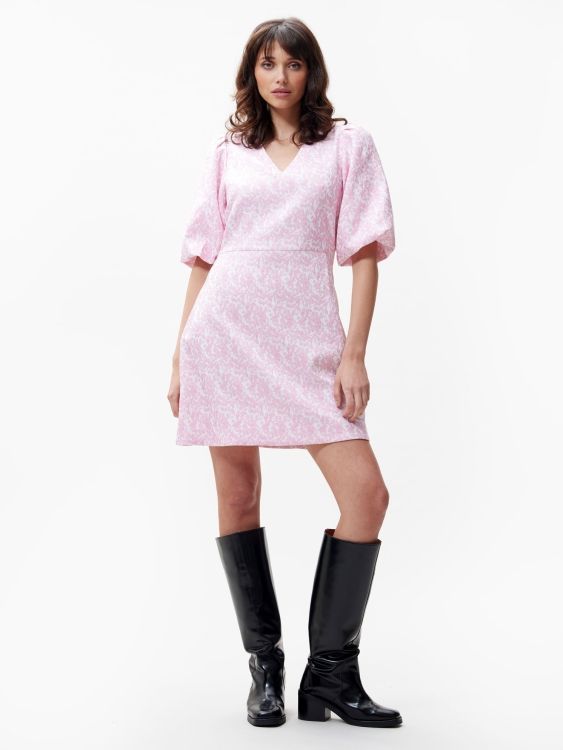 Catwalk Junkie Jacquard Dress Pink