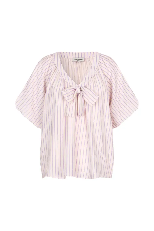 Lollys Laundry Pine Blouse Lilac