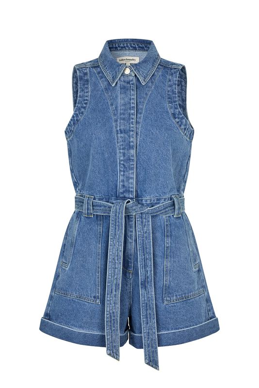 Lollys Laundry Cora Jumpsuit Blue