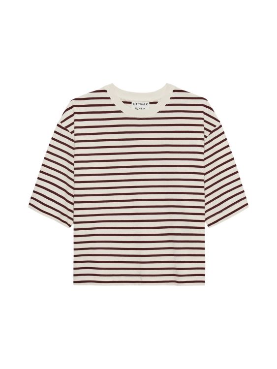 Catwalk Junkie Striped Shirt Wine