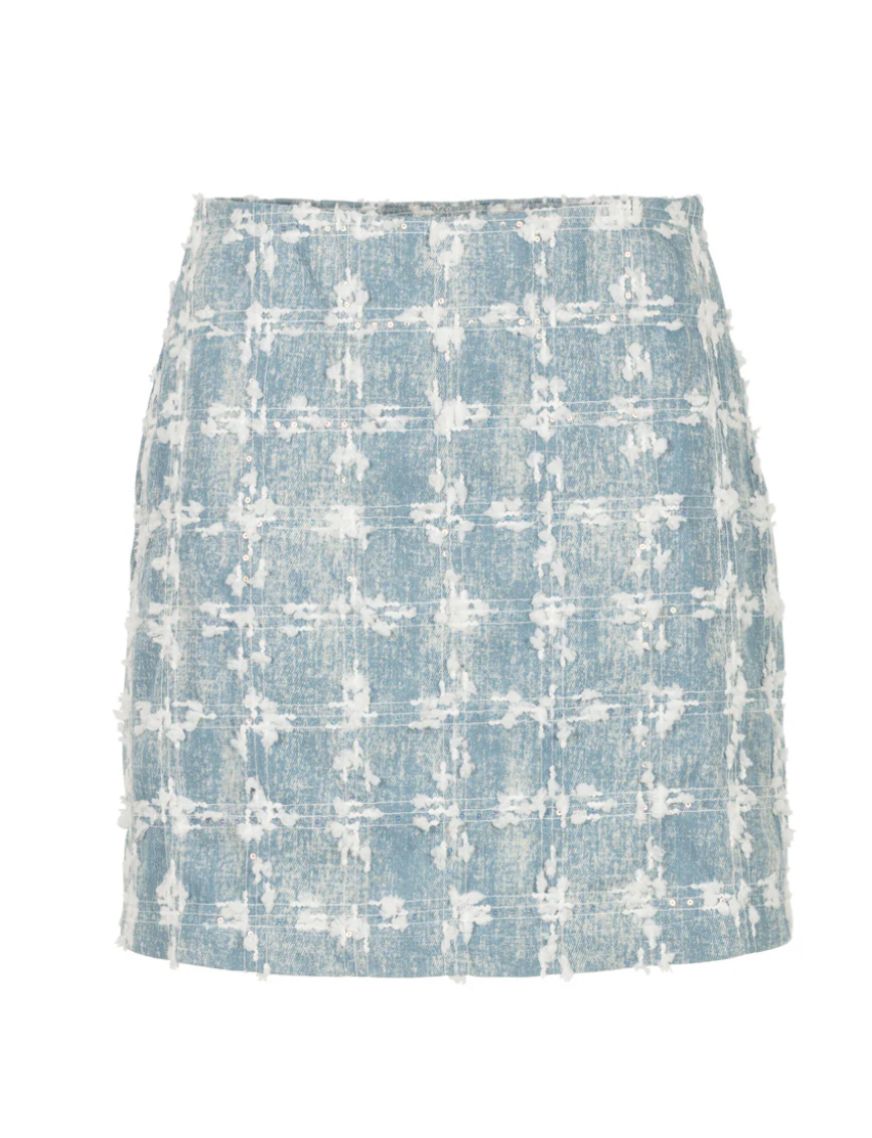Freebird Stefanie Skirt Light Blue