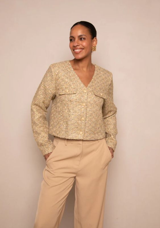 Freebird Larissa Jacket Gold