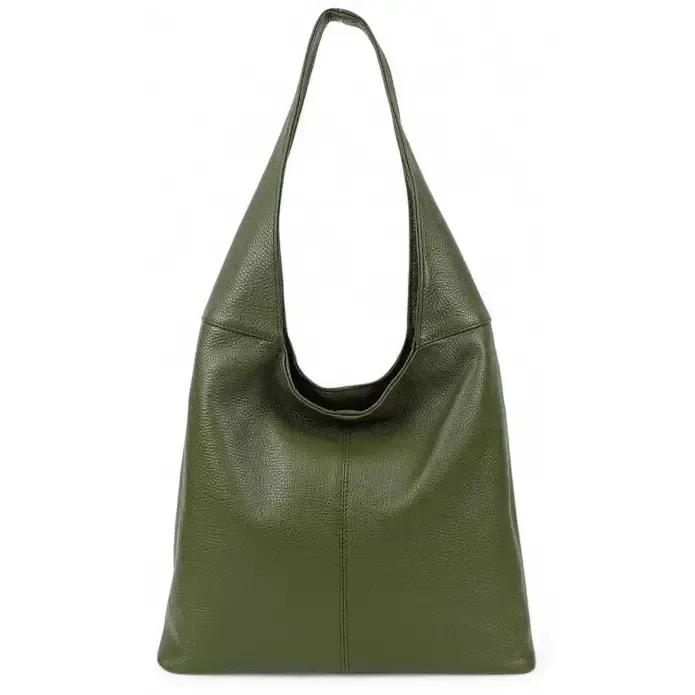 Gina Leather Bag Khaki