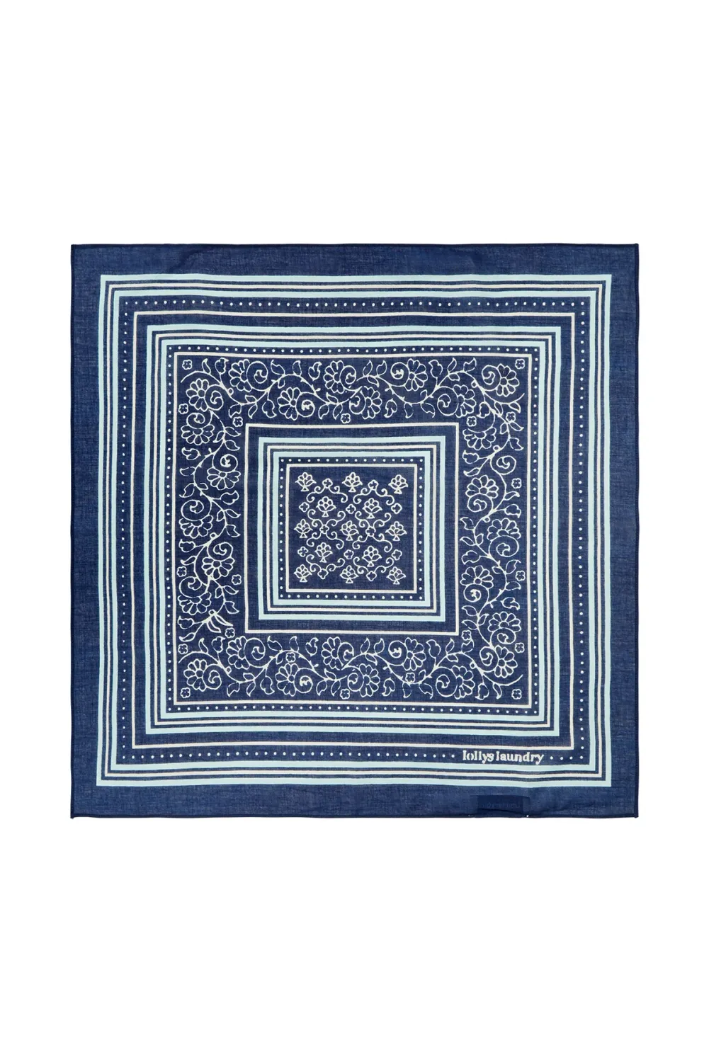 Hemlock Bandana Dark Blue