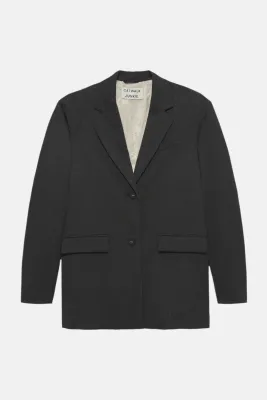 Catwalk Junkie Pinstripe Blazer Grey