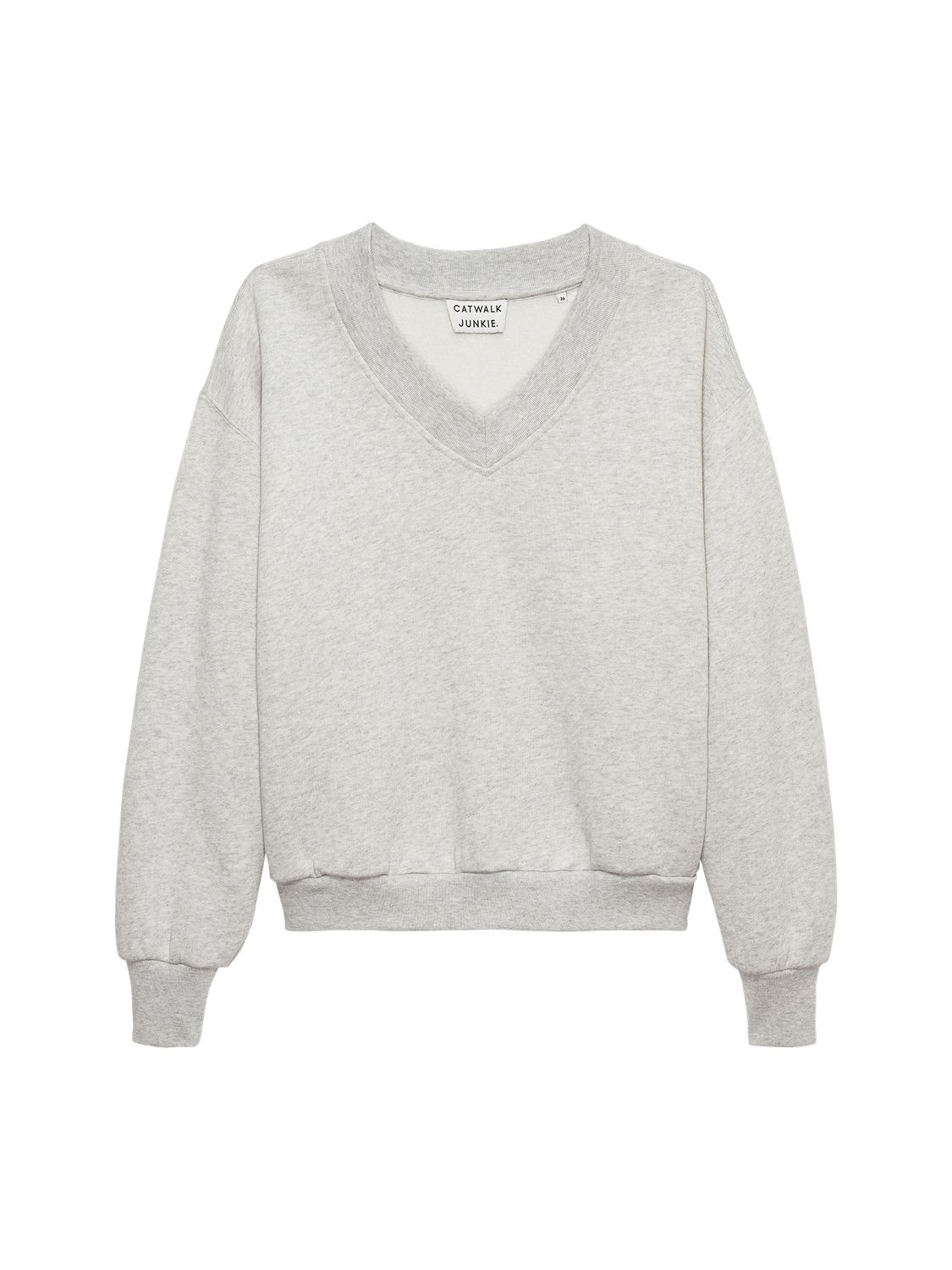 Catwalk Junkie V-neck Sweater Grey
