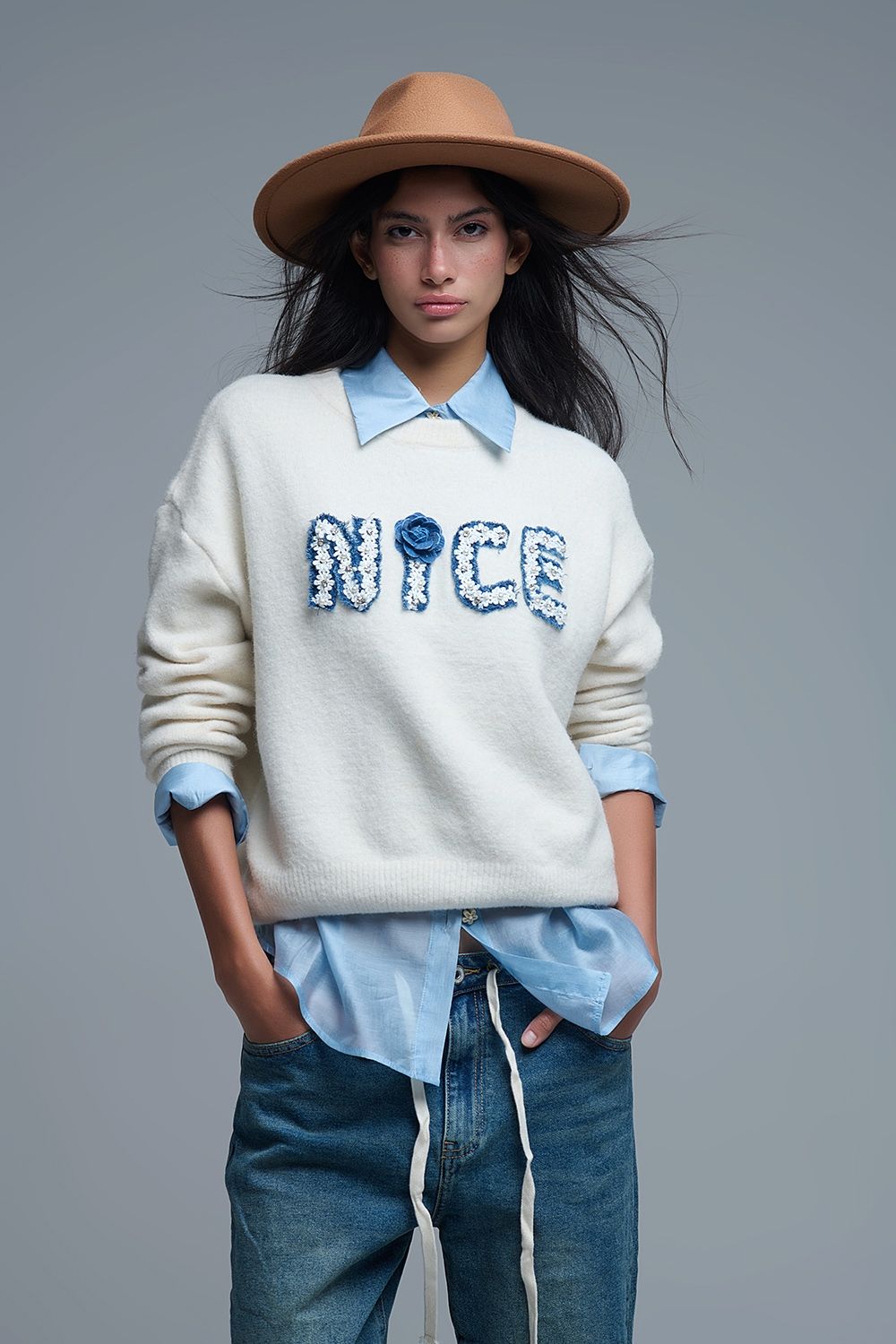Q2 Nice Jumper Crème
