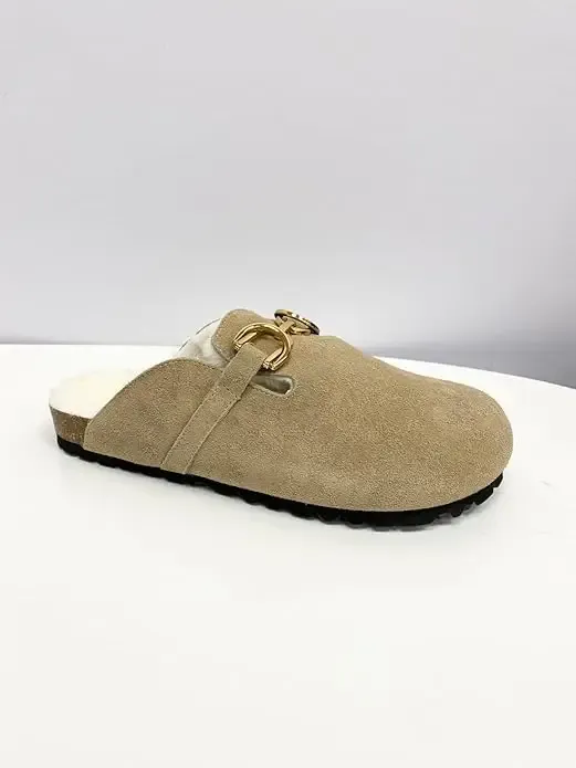 OOG Teddy Clogs Beige