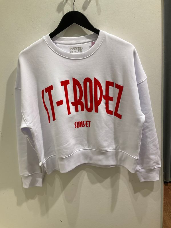 Pinned St-tropez Sweater White