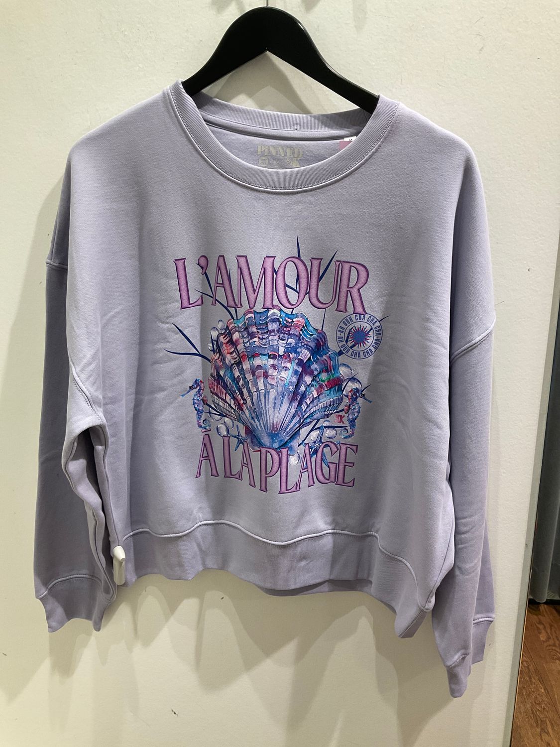 Pinned Ouh Cha Cha Sweater Lilac