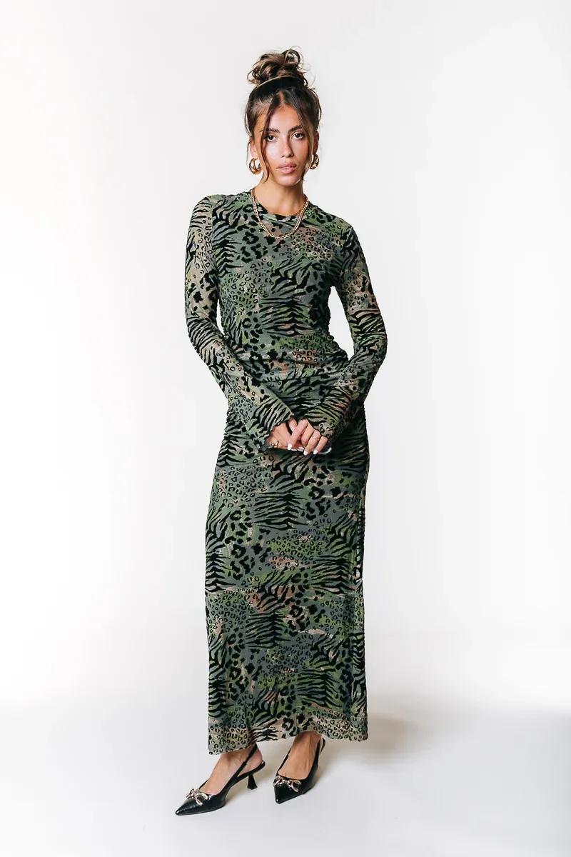 Colourful Rebel Maude Dress Leopard