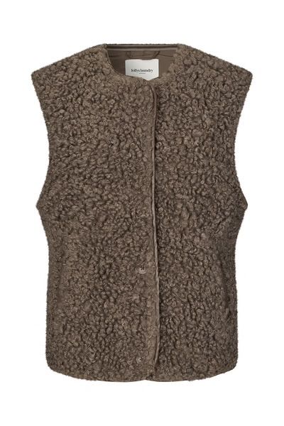 Lollys Laundry Vada Vest Brown