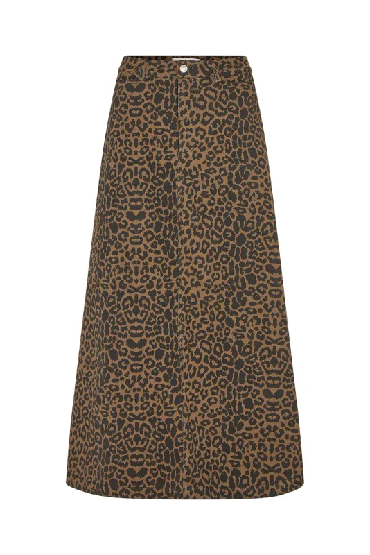 Lollys Laundry Luna Skirt Leopard