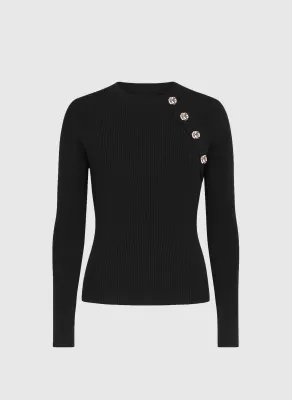 Ange Nastia Top Black