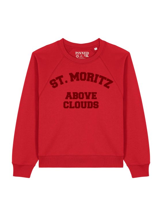 Pinned St Moritz Boxi Sweater Red