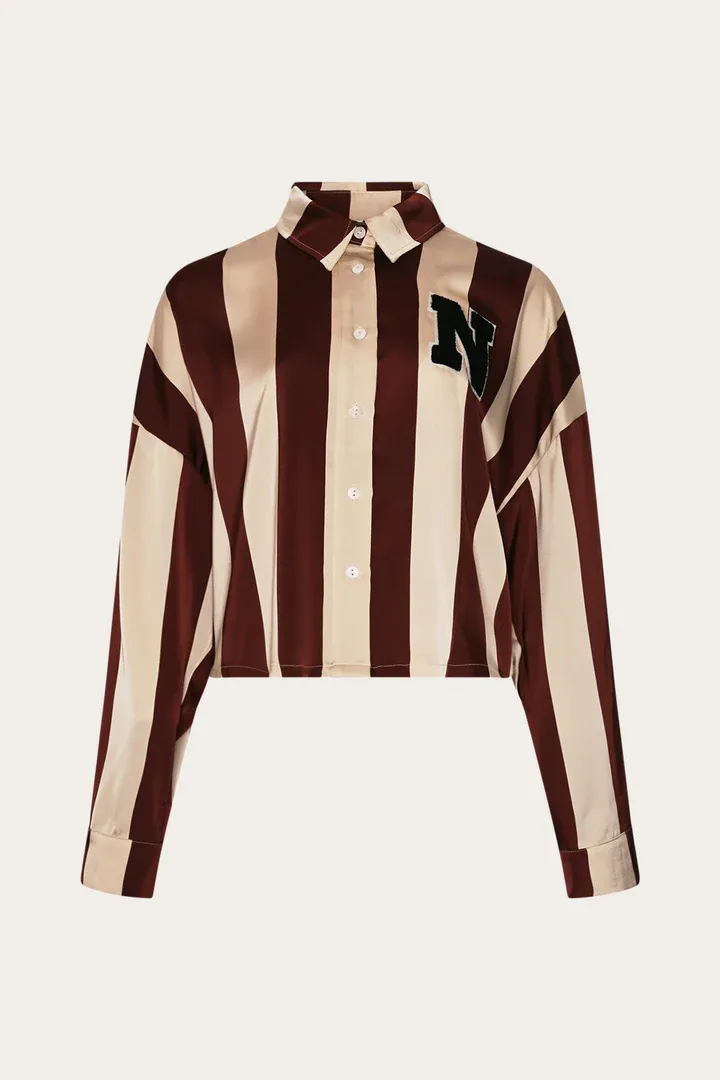 Noella Liara Shirt Burgundy